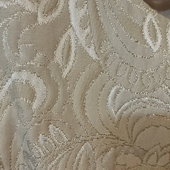 Elegant Cream Skirt Suit Set - Picture 4 of 8